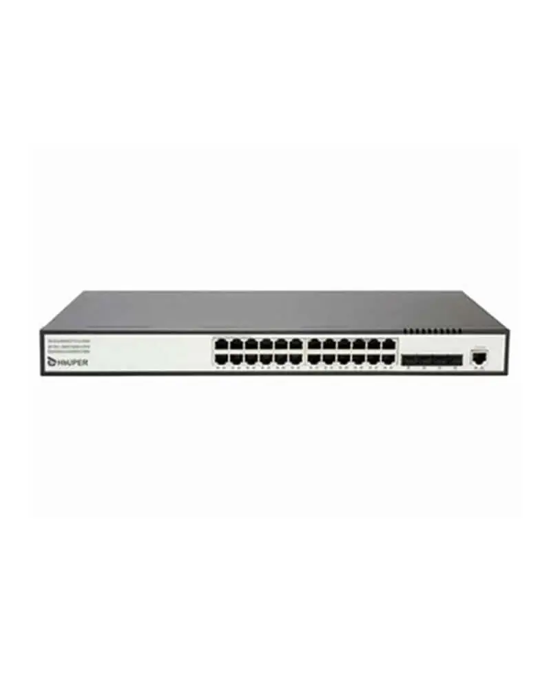 HOP5710-24 POE Gigabit Access 4x10 Gigabit Uplink keçid