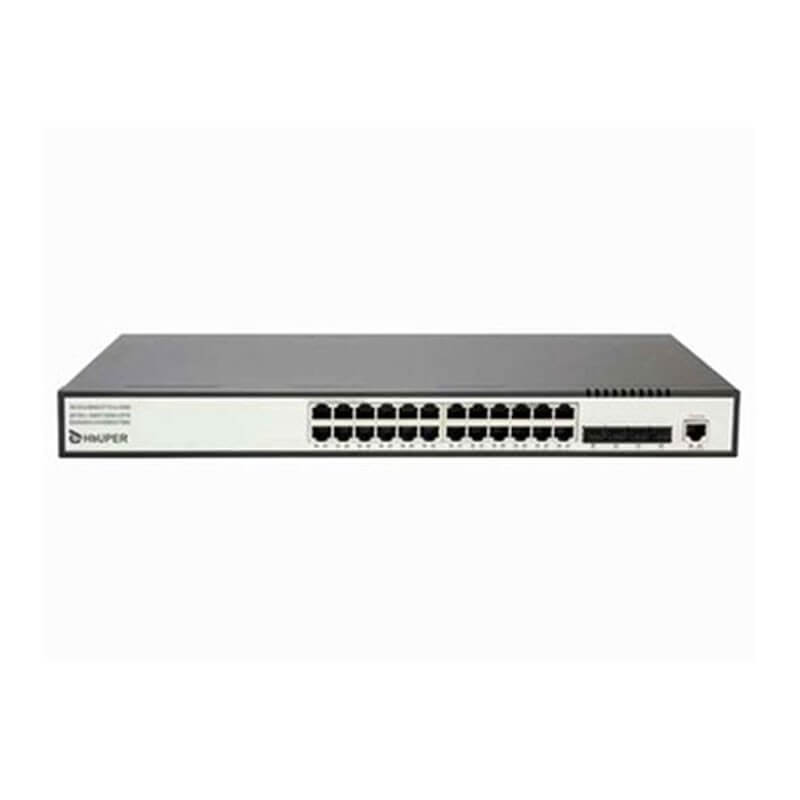 HOP571024 POE Gigabit Access 4x10 Gigabit Uplink Switch