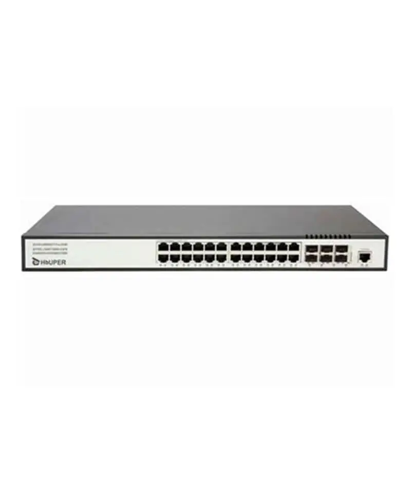 HOP5750-30TP- 24 POE 2.5 جيجابت وصول 6x10 جيجابت محول الوصلة الصاعدة