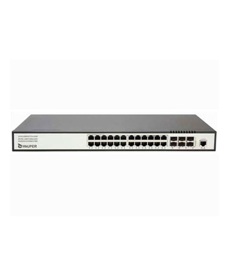 HOP5750-30TP-24 POE 2.5 Gigabit Access 6x10 Gigabit Uplink Switch