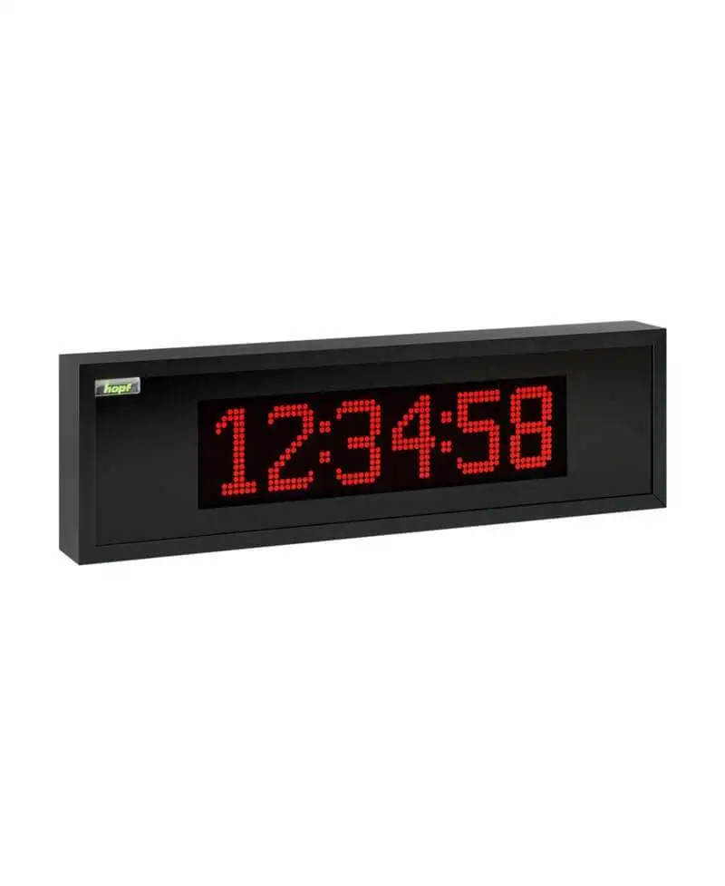 Large 4985 time display 16x64 LED matrix