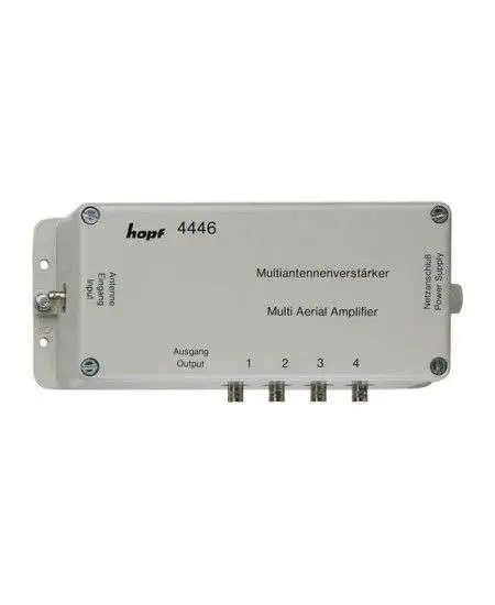 Power splitter DCF77 4446, 4 ports, active, 230V AC