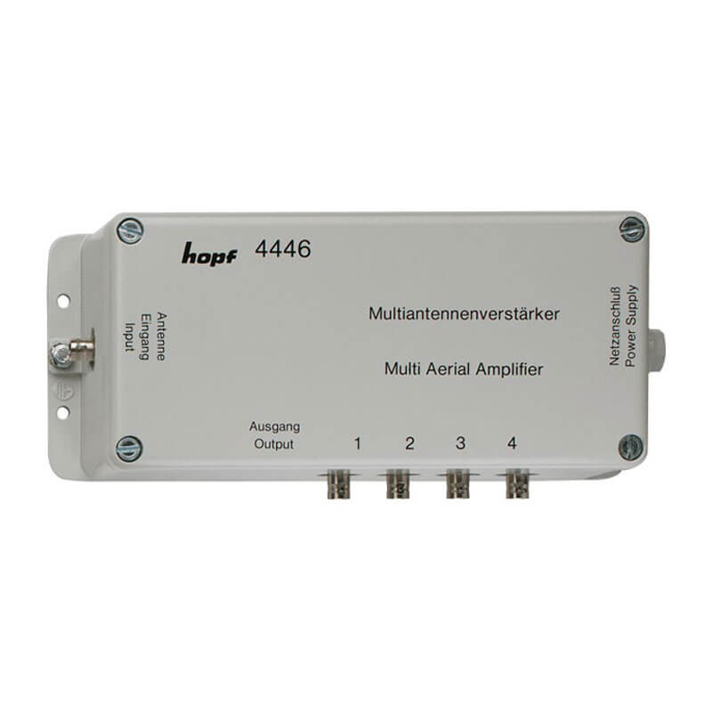 Power splitter DCF77 4446, 4 port, aktiv , 230V AC