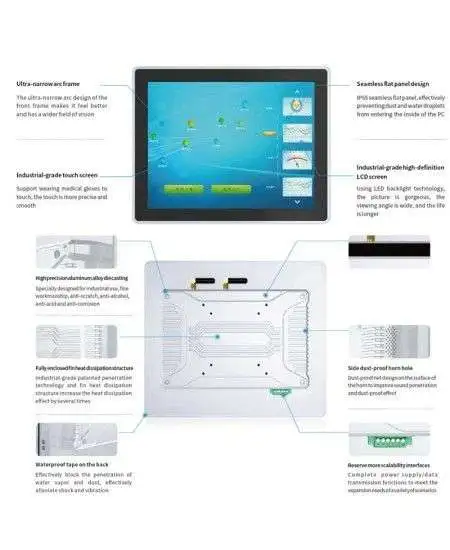 All-in-one HOP-M4897 clean room PC