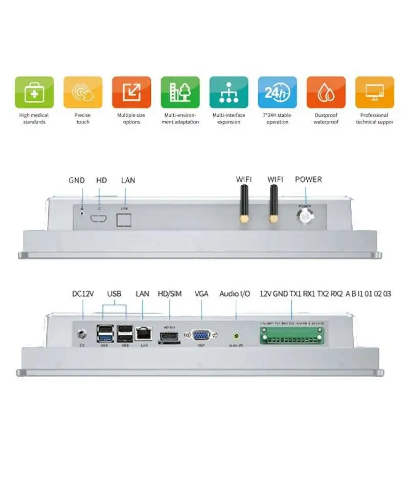 All-in-one HOP-M4897 clean room PC