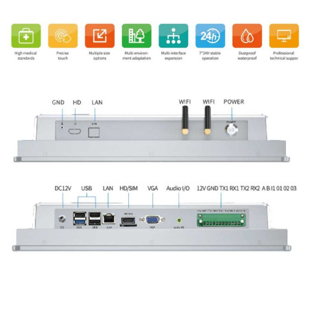 All-in-one HOP-M4897 clean room PC