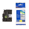 Brother TZe-M951 - 24mm Black on Silver MATT Laminated Tape