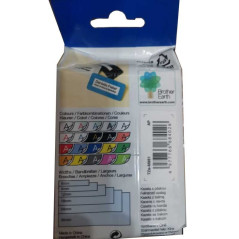 Brother TZe-M951 - 24mm Black on Silver MATT Laminated Tape