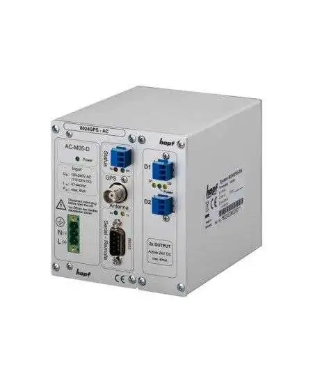 HOPF Din rail time server module DIN 8024GPS