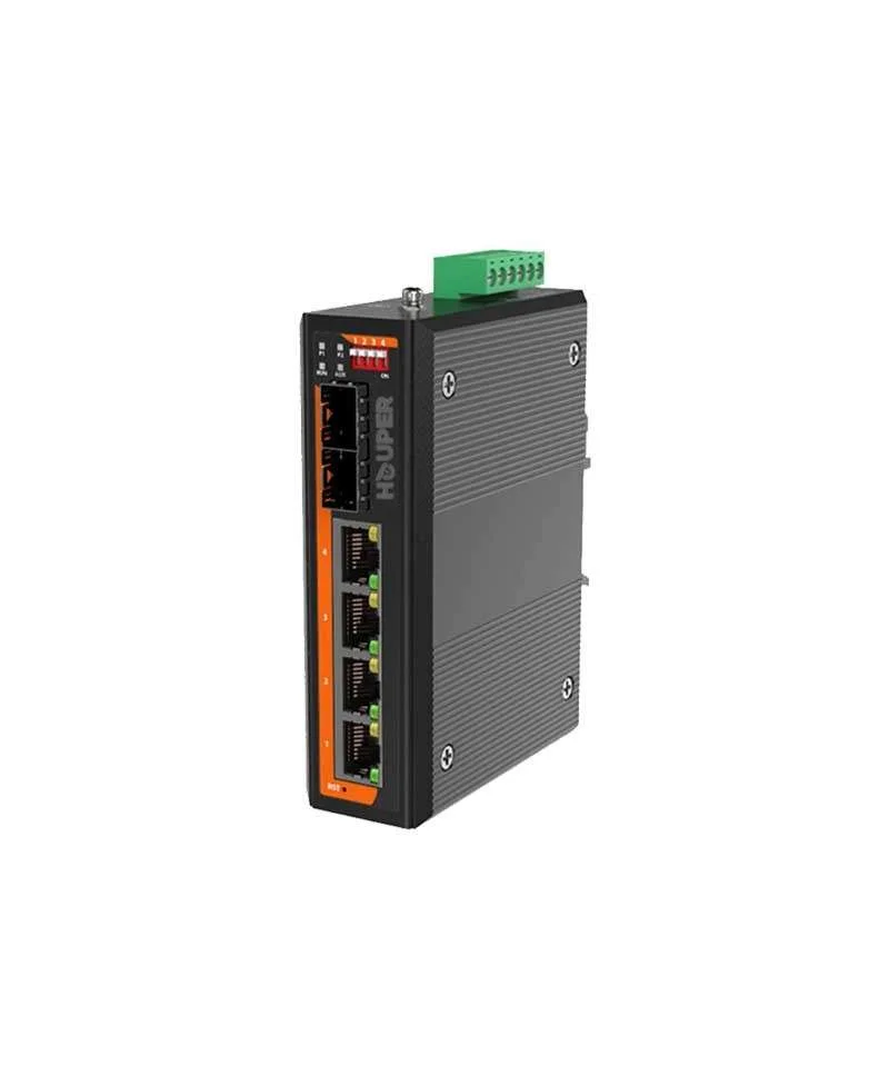 HOP3412MS2P-6TX 4G and 2SFP industrial switch