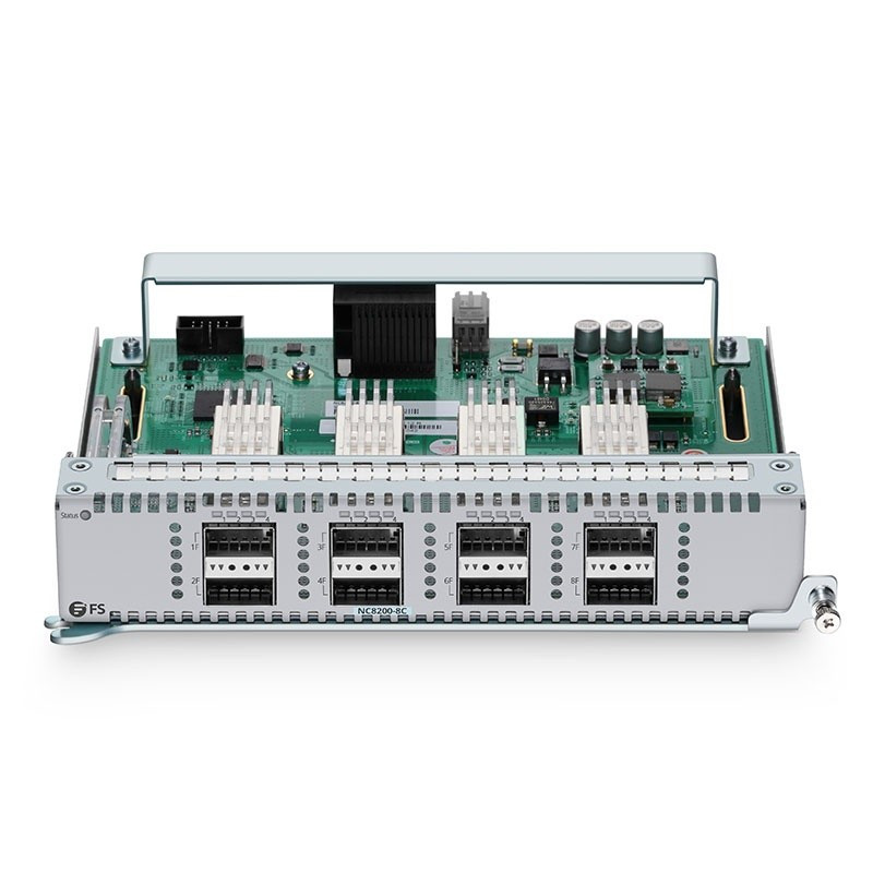Data Center Switch NC8200-4TD üçün 8 Portlu 100 Gb Xətt Kartı