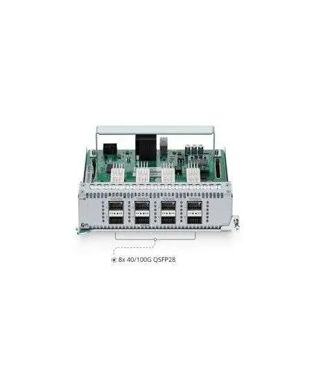 Data Center Switch NC8200-4TD üçün 8 Portlu 100 Gb Xətt Kartı