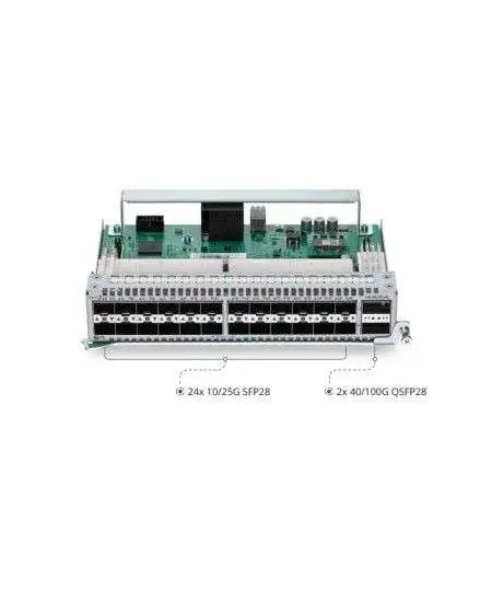 Data Center Switch NC8200-4TD üçün 24*25Gb və 2*100Gb Line Card