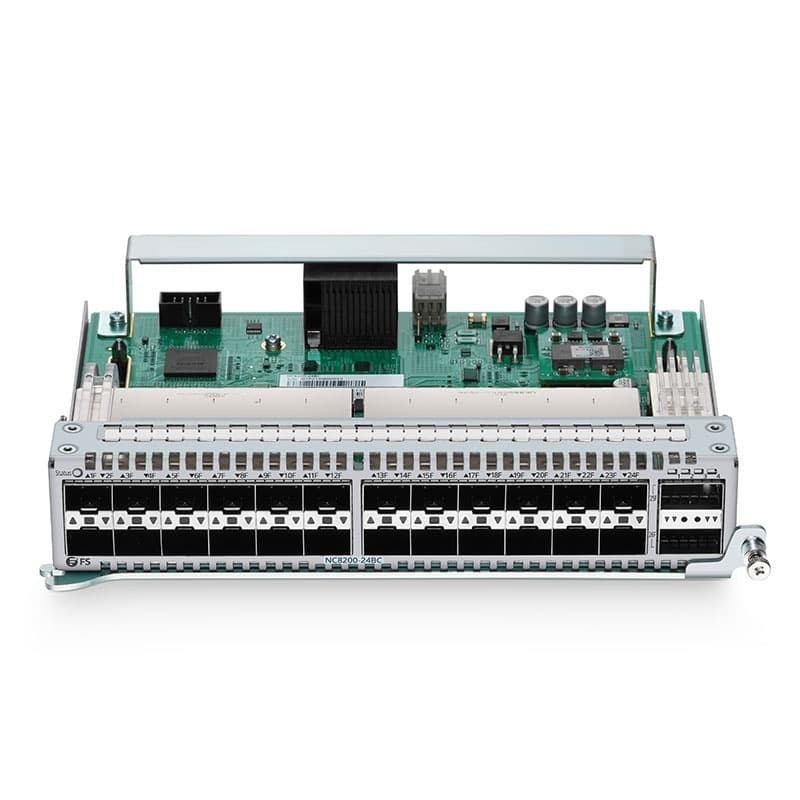 Data Center Switch NC8200-4TD üçün 24*25Gb və 2*100Gb Line Card