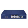 مفتاح Planet FSD-1008HP مع 8 منفذ +10/100POE و2 10/100
