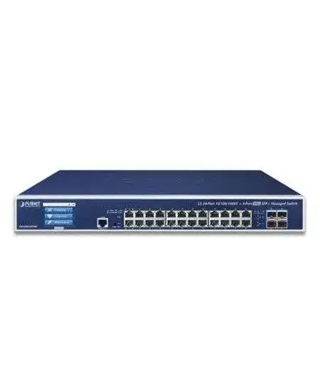 Planet GS-5220-24T4XV(R) Managed Switch with 24XGE and 4X10G