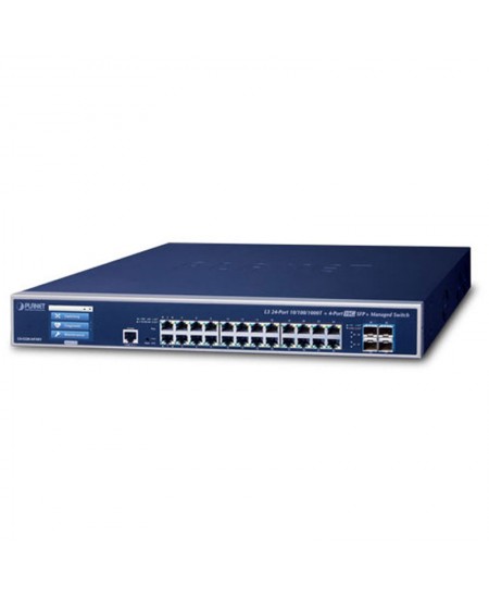 Planet GS-5220-24T4XV(R) Managed Switch with 24XGE and 4X10G