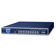 مفتاح Planet GS-5220-24T4XV(R) مع 24 منفذ GE و4Gig