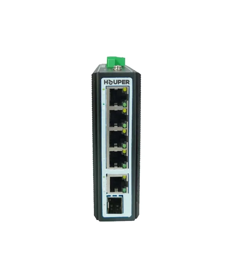 سوییچ HOP3412S136-1TP هوپر با 5 پورت گیگابیت POE و یک SFP