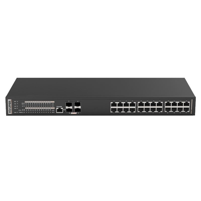 24GE POE və 4-10G SFP ilə HOP3440S1228-4TP keçid