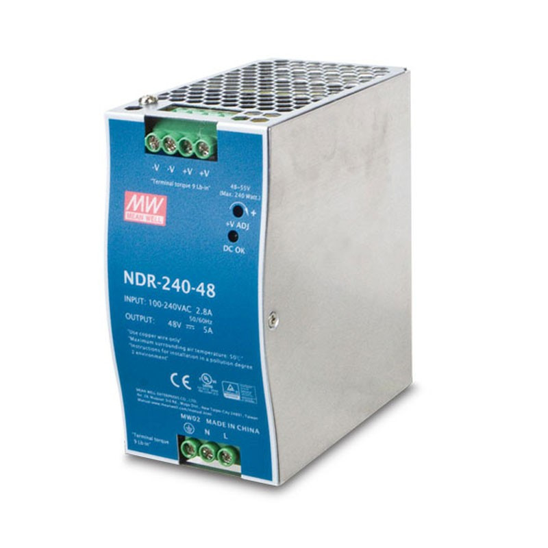 مصدر طاقة PWR-48V لأجهزة Ethernet الصناعية من Planet مصدر طاقة PWR-48V لأجهزة Ethernet الصناعية من Planet