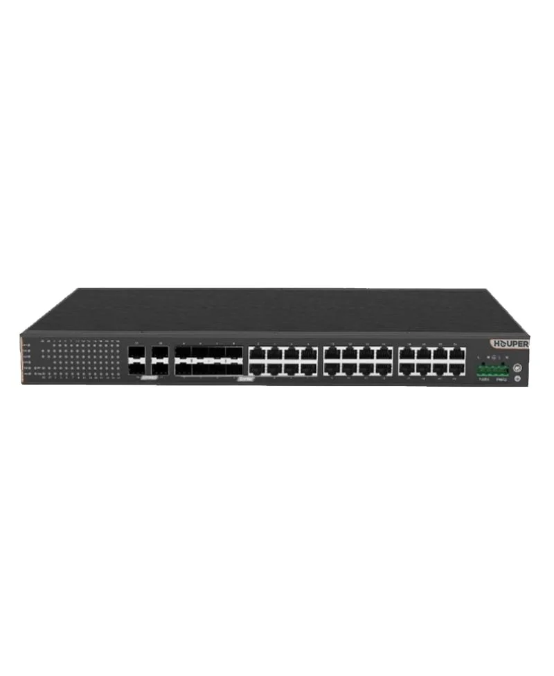 HOP3440S1236-4TP Industrial Managed Switch with 32XGE and 4X10GE