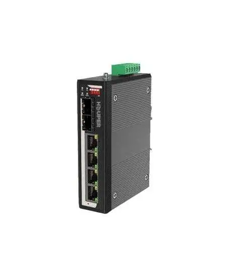 Houper's Smart Industrial Ethernet Switch HOP3412S126-2TP 4XGE POE+ və 2XGE SFP ilə