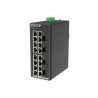 6XGE POE və 4XGE SFP ilə HOP3412S1220-4TP sənaye idarə olunan açar