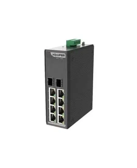 HOP3412S1210-2TP OUTDOOR POE Unmanaged Switch with 8XGE and 2XGE SFP