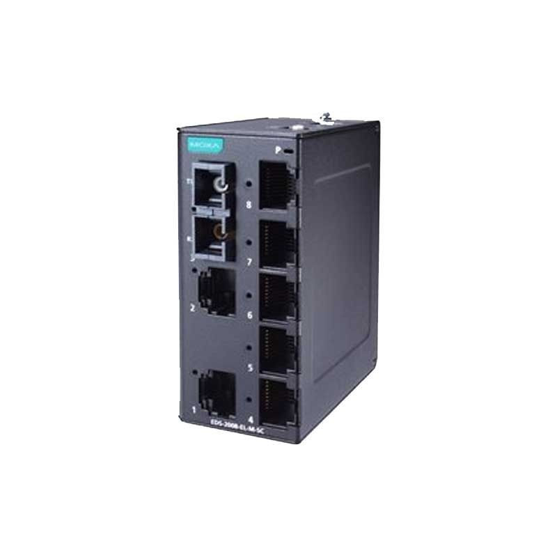 MOXA switch EDS-2008-EL with 8 ports 10-100MoxaSwitch and router store