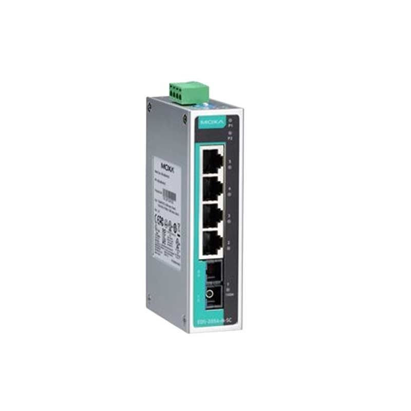 سوئیچ موگزا EDS-205A با 5 پورت 10-100 لایه 2 سوئیچ موگزا EDS-205A با 5 پورت 10-100 لایه 2