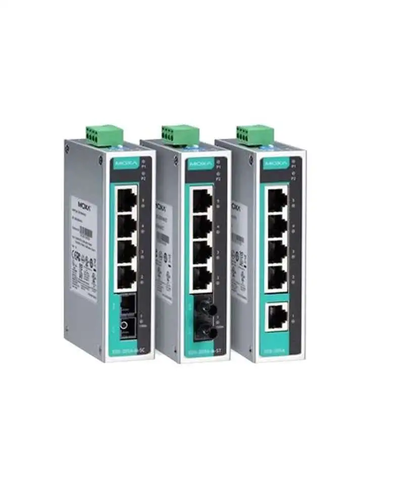 EDS-205A MOXA 5-port 10-100M L2 industrial switches