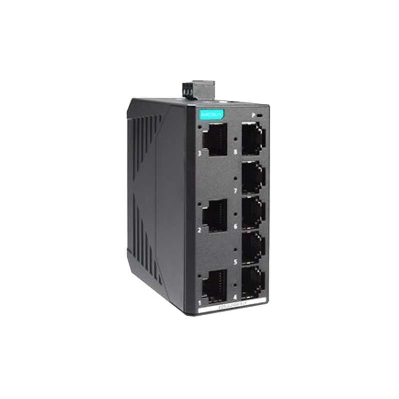 MOXA EDS-G2008-ELP industrial switches with eight Gigabit ...