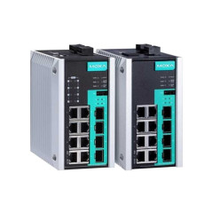 12G-port və 4 SFP ilə MOXA EDS-G512E Ethernet açarları