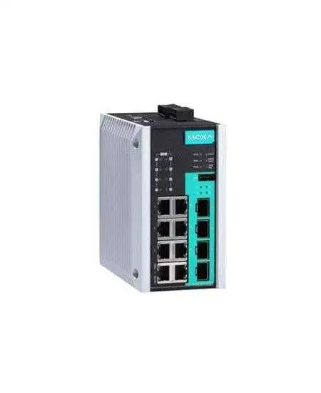 12G-port və 4 SFP ilə MOXA EDS-G512E Ethernet açarları