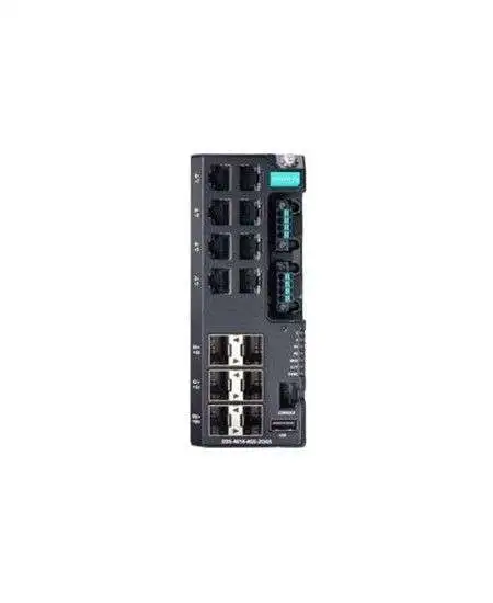 MOXA EDS-4014 8+4G+2 2.5GbE-port idarə olunan Ethernet açarları