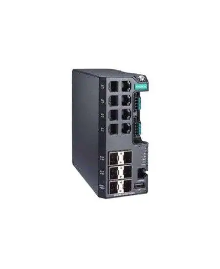 MOXA EDS-4014 8+4G+2 2.5GbE-port managed Ethernet switches