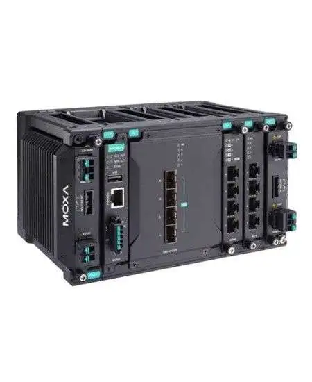 MOXA MDS-G4012-4XGS 4X10G+8G-port Layer 2 full Gigabit modular managed Ethernet switches