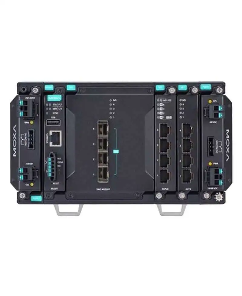 MOXA MDS-G4012-4XGS 4X10G+8G-port Layer 2 full Gigabit modular managed Ethernet switches