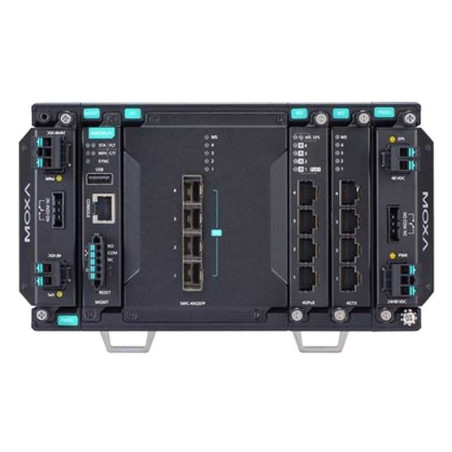 MOXA MDS-G4012-4XGS 4X10G + 8G-port Layer 2 محولات ايثرنت مدارة وحدات جيجابت كاملة