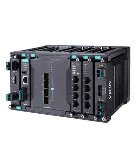 MOXA MDS-G4012-4XGS 4X10G+8G-port Layer 2 tam Gigabit modul idarə olunan Ethernet açarları