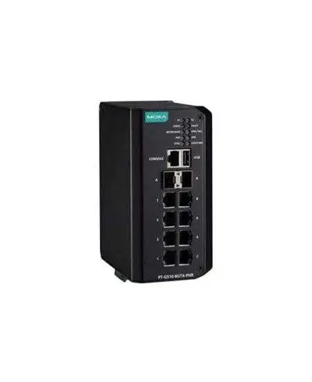 PT-G510 10-port Layer 2 Gigabit PRP/HSR idarə olunan açarları