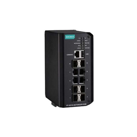 سوئیچ موگزا صنعتی PT-G510 با 10 پورت گیگ لایه 2