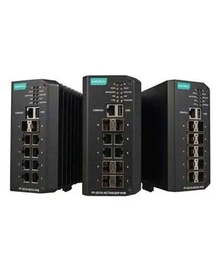 PT-G510 10-port Layer 2 Gigabit PRP/HSR managed switches