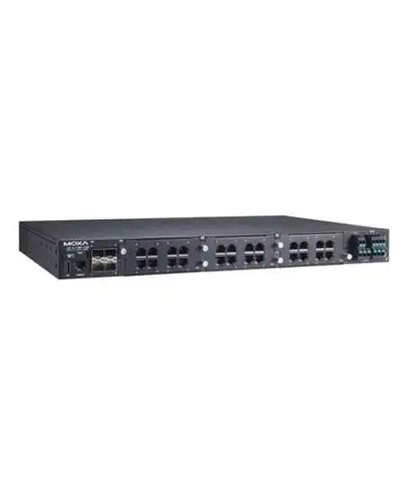 MOXA RKS-G4028 28G-port Gigabit modul idarə olunan Ethernet açarları