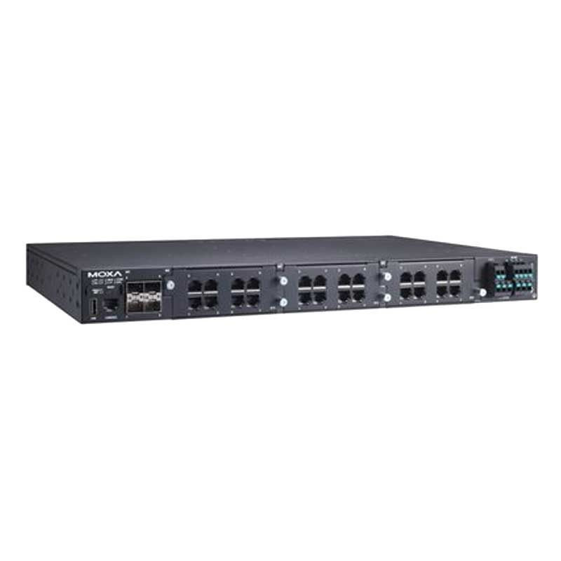 MOXA RKS-G4028 28G-port Gigabit modul idarə olunan Ethernet açarları