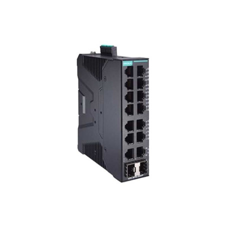 MOXA SDS-3016 مفاتيح صناعية ذكية ذات 16 منفذا مع منفذين جيجابت