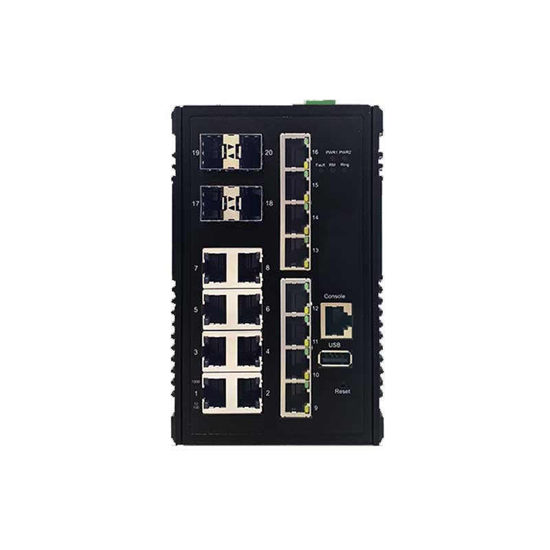 سوئیچ صنعتی MS-1604G- لایه 2 با 16 پورت گیگ و 4 آپلینک 10 گیگ سوئیچ صنعتی MS-1604G- لایه 2 با 16 پورت گیگ و 4 آپلینک 10 گیگ