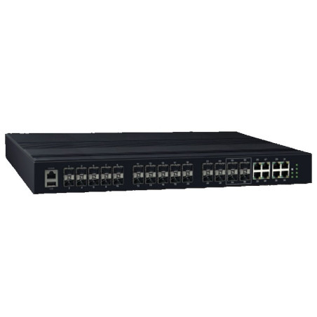 سوییچ صنعتی MS-0828X-AC کونتن با 8 پورت گیگابیت 4 پورت 10 گیگابیت لایه 2