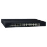 يحتوي المحول الصناعي ذو الطبقة الثالثة CS-2404X على 24 منفذ جيجابت و4 منافذ SFP 1/10 جيجابت